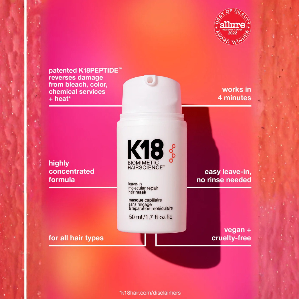 K18 Leave-In Molecular Repair Hair Mask