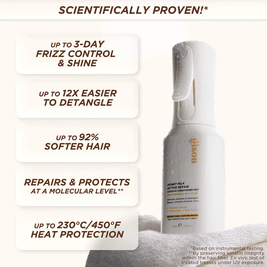Gisou Honey Milk Active Repair Leave-In Conditioner Mist (Mini Size)