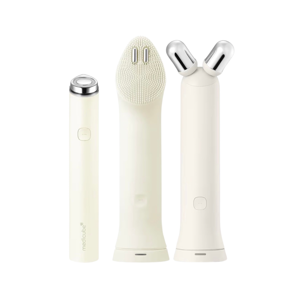 Medicube AGE-R Mini Booster Pro Plus Full Facial Device Beige Set