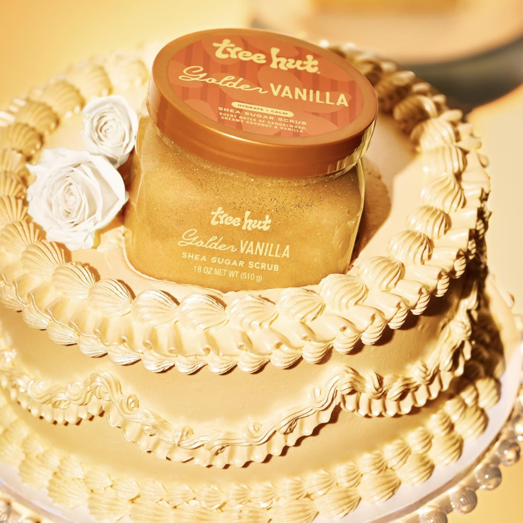 Tree Hut Golden Vanilla Shea Sugar Scrub