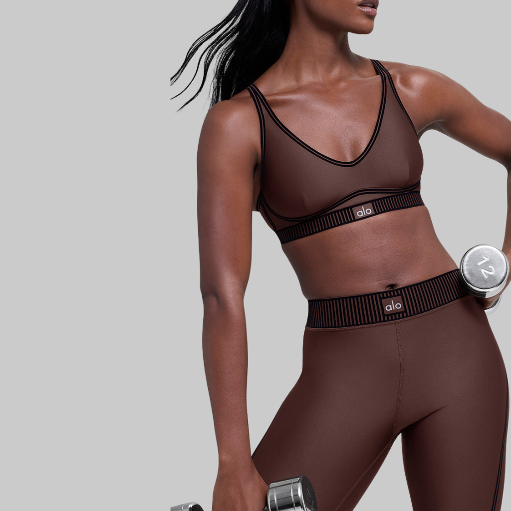 Alo Yoga - Top Airlift Line Up Brownstone