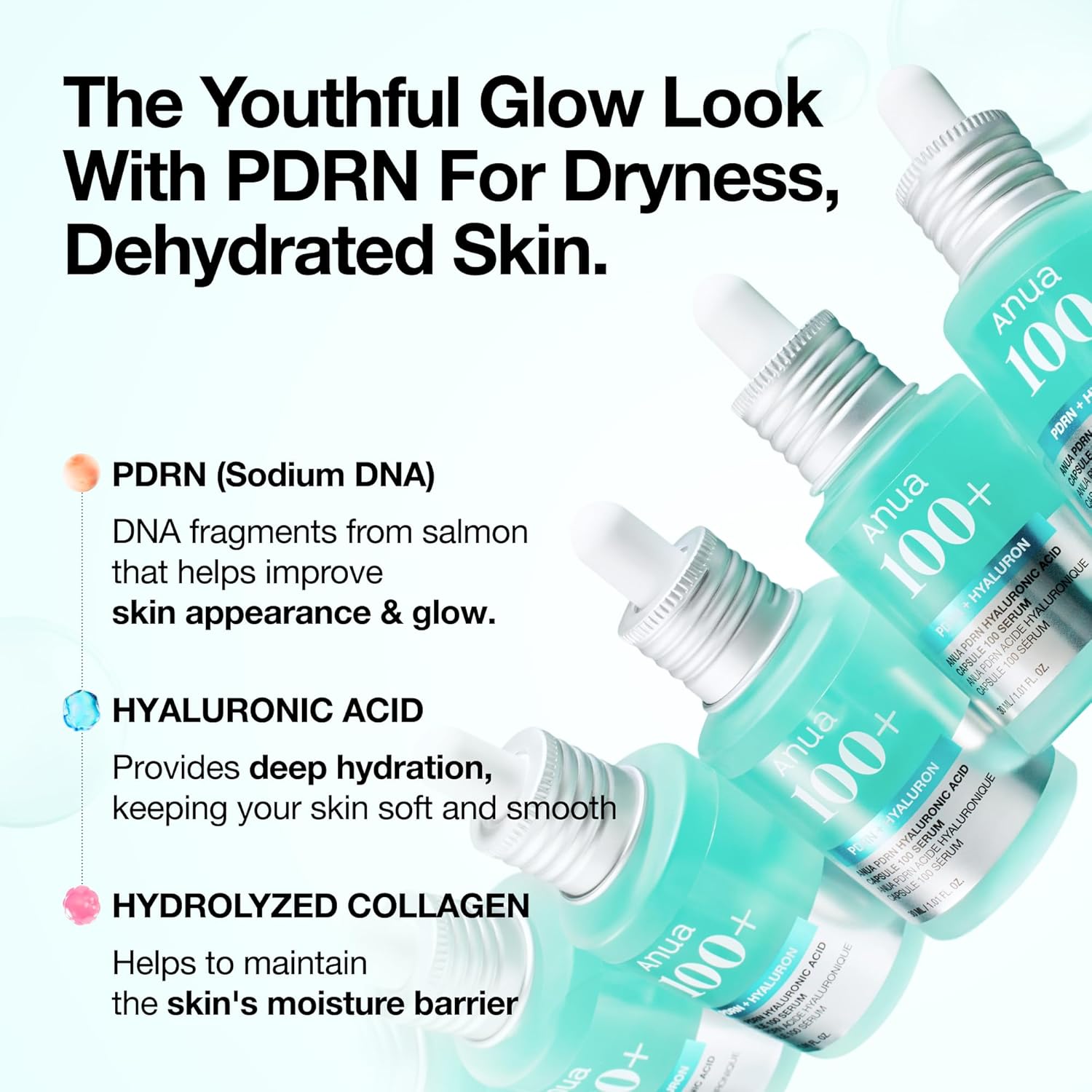 ANUA PDRN Hyaluronic Acid Capsule 100 Serum