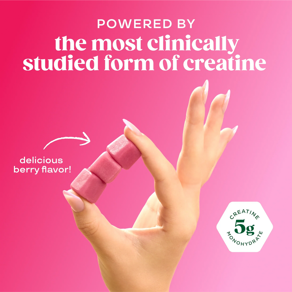 Bloom – Creatine Gummies Berry Boost