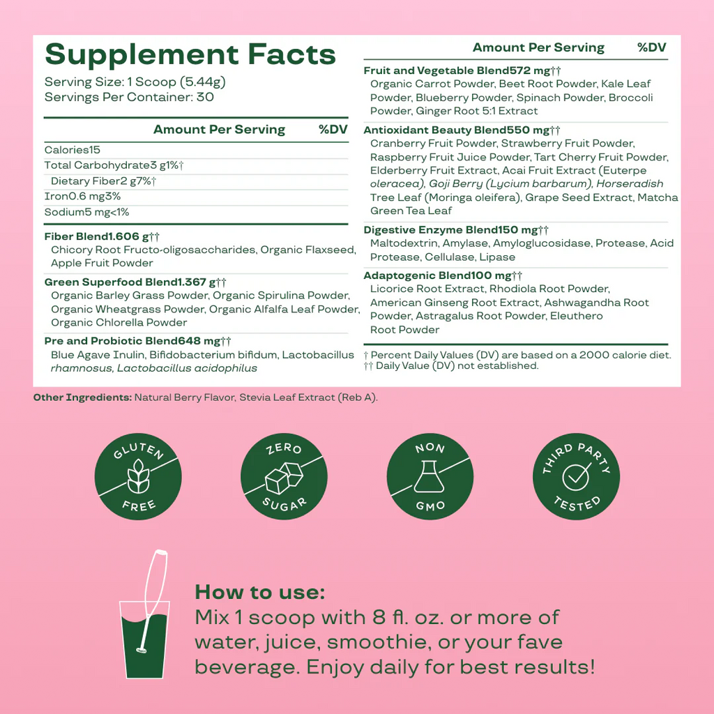 Bloom – Green & Superfoods Berry