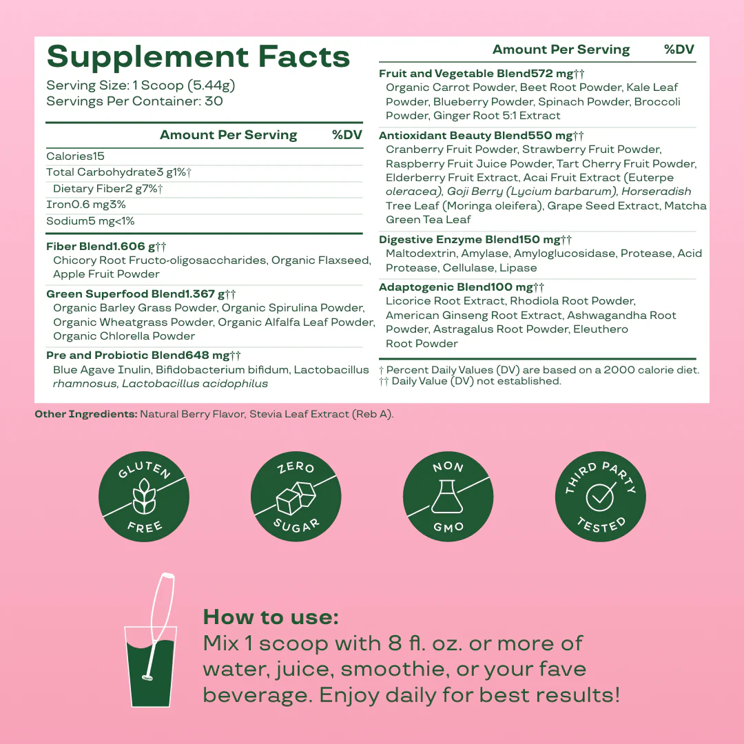 Bloom – Green & Superfoods Berry