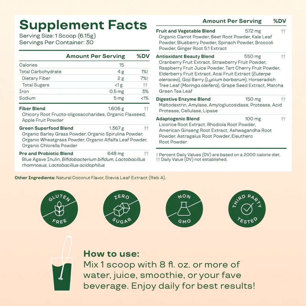 Bloom – Green & Superfoods Coconut