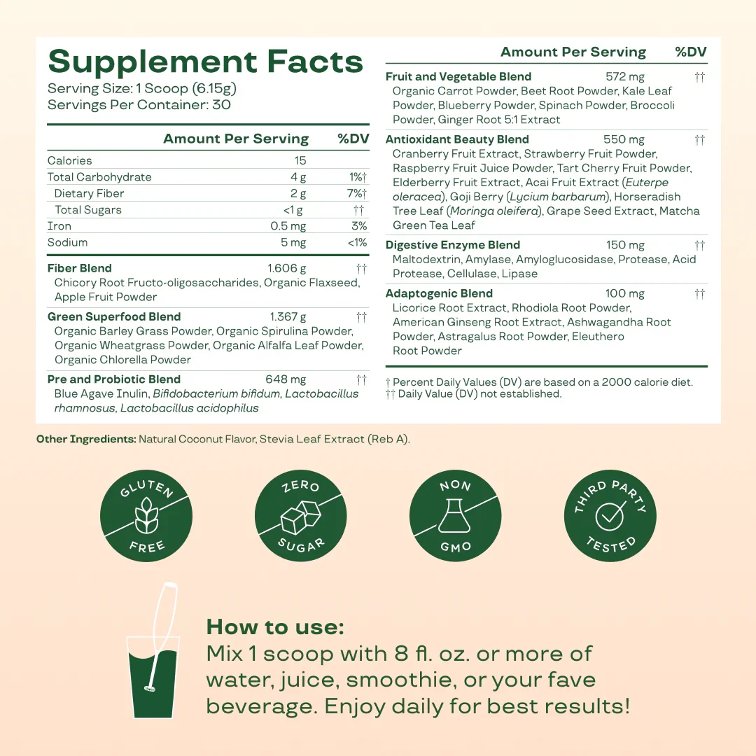 Bloom – Green & Superfoods Coconut