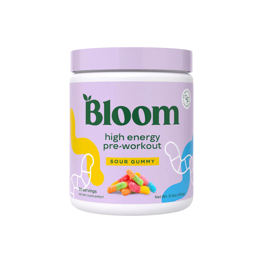 Bloom – High Energy Pre Workout Sour Gummy