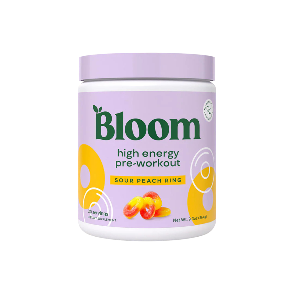 Bloom – High Energy Pre Workout Sour Peach Ring
