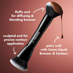 e.l.f. Liquid Bronzer & Contour Duo Brush