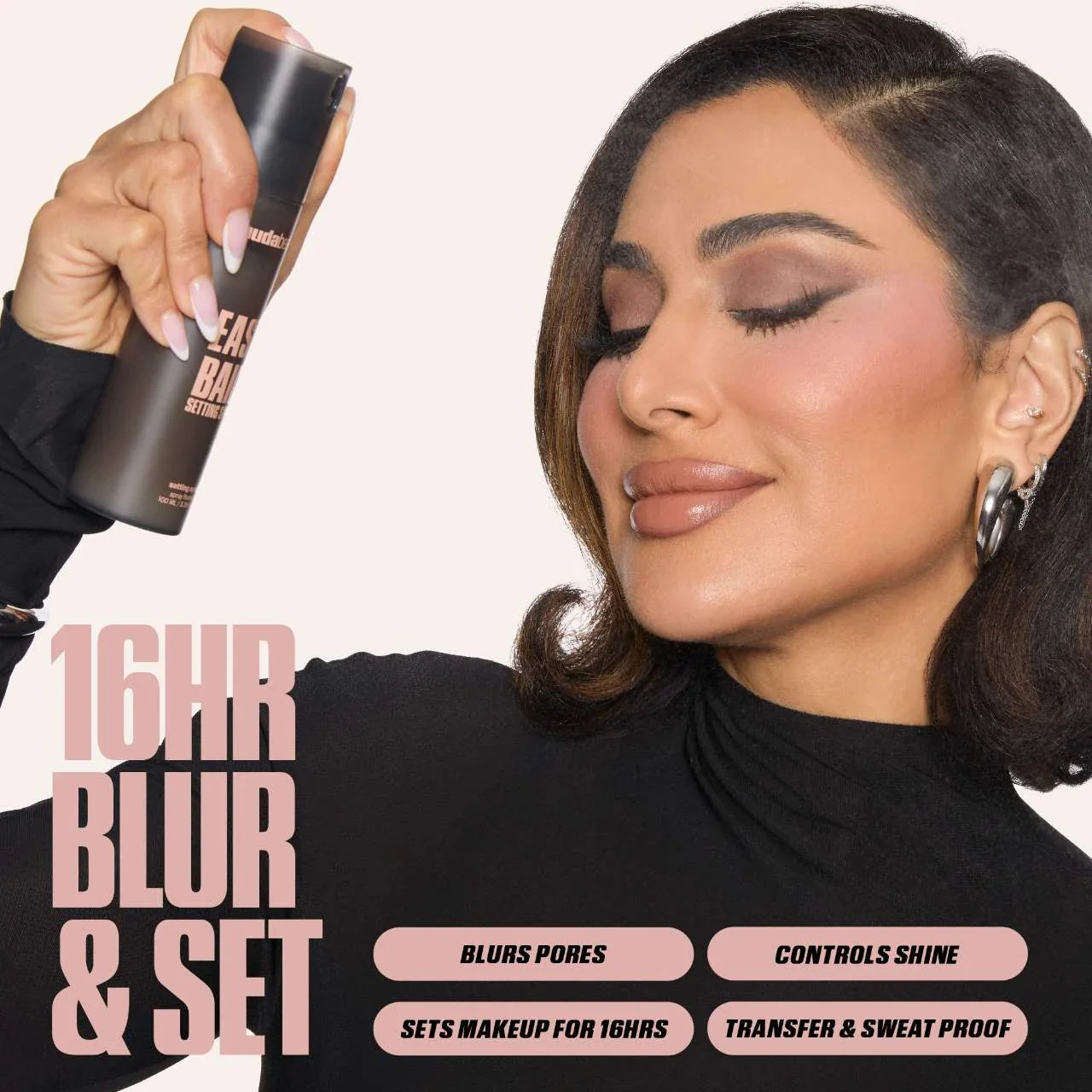 Huda Beauty Easy Bake Setting Spray with 16-Hour Wear (Full Size)