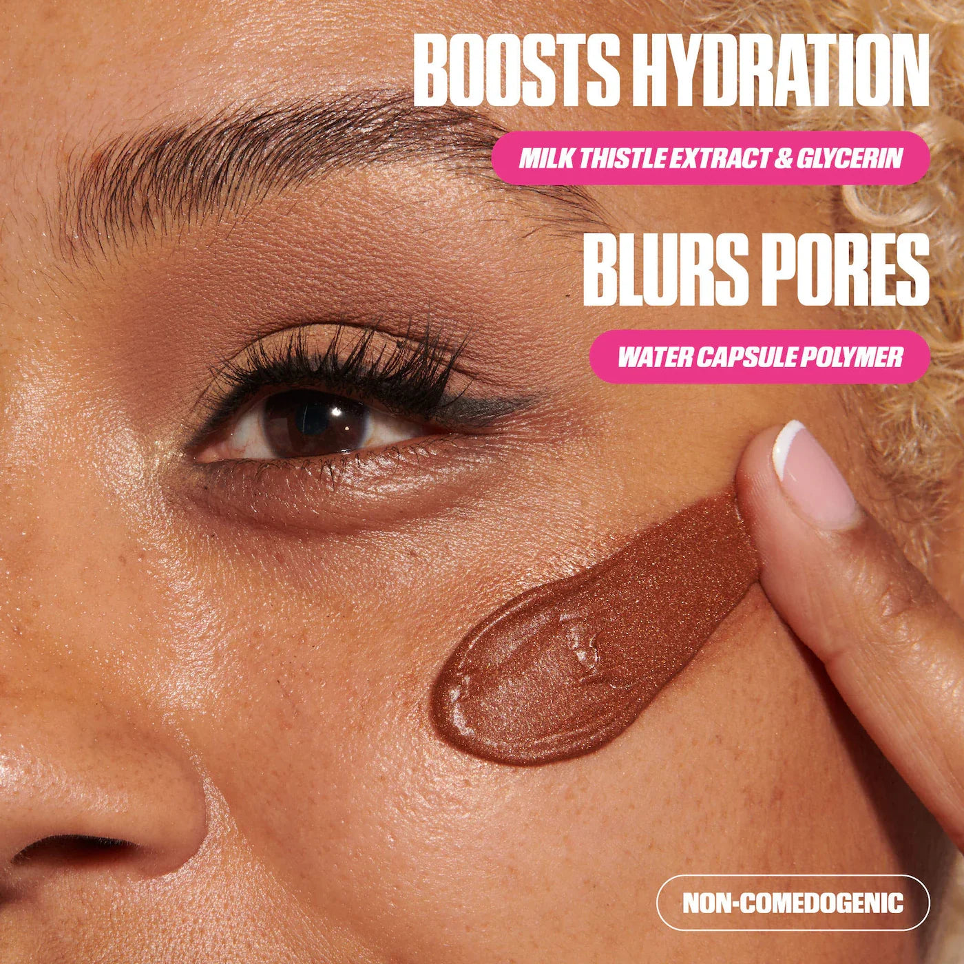 Huda Beauty Easy Blur Primer Bronze Fudge (Mini Size)