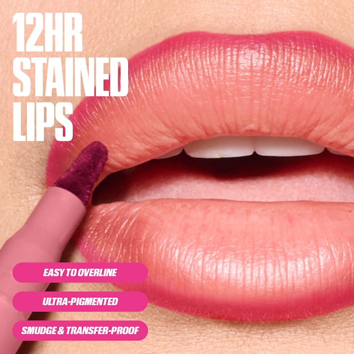 Huda Beauty - Lip Stain and Lip Gloss Duos Peachy Nude
