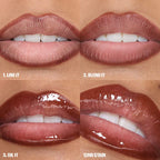 Huda Beauty - Lip Stain and Lip Gloss Duos Peachy Nude