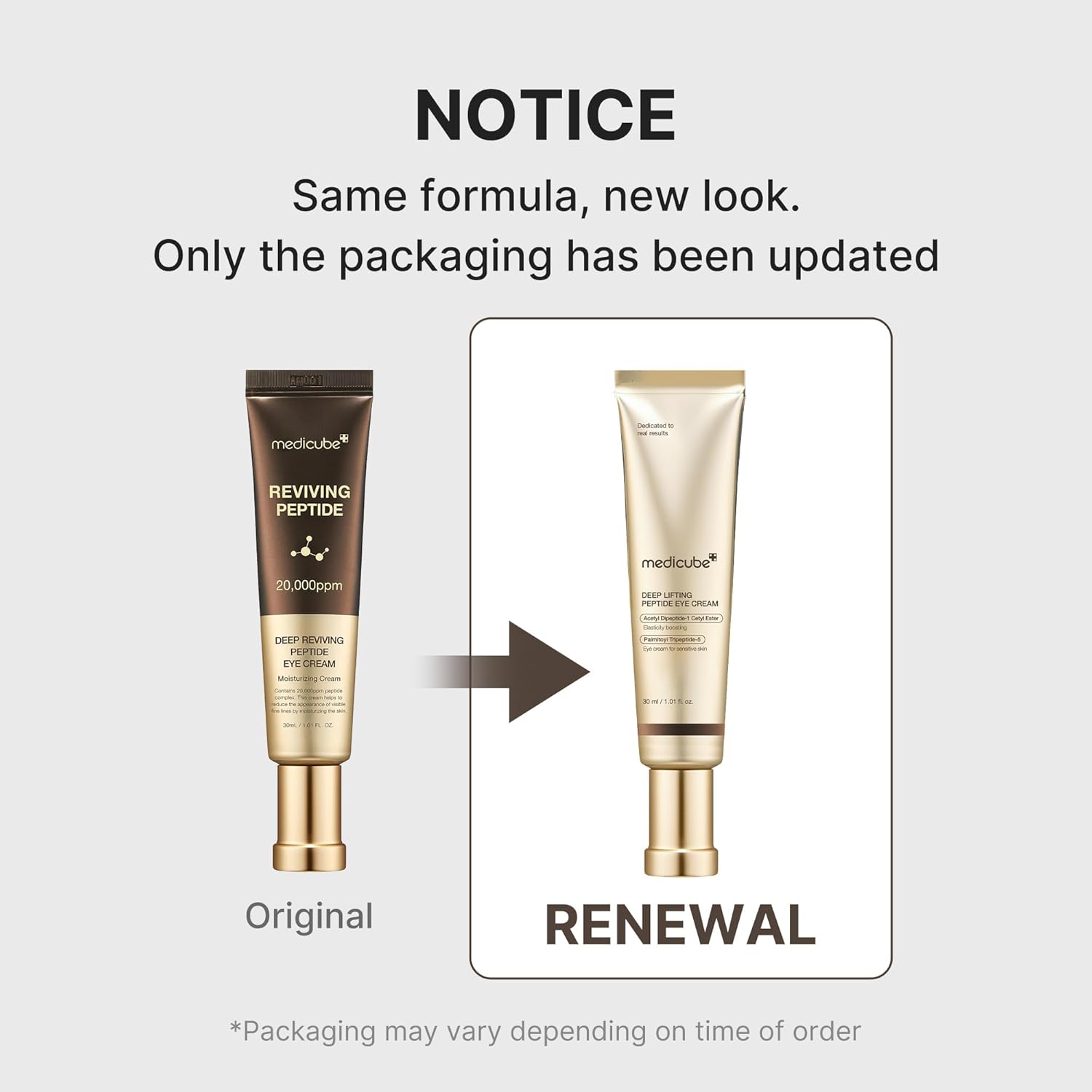 Medicube Deep Reviving Peptide Eye Cream