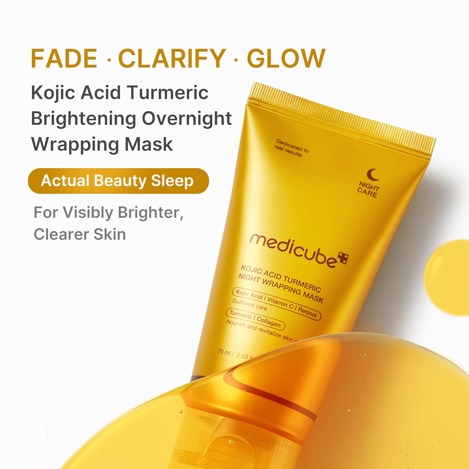 Medicube Kojic Acid Turmeric Night Wrapping Mask