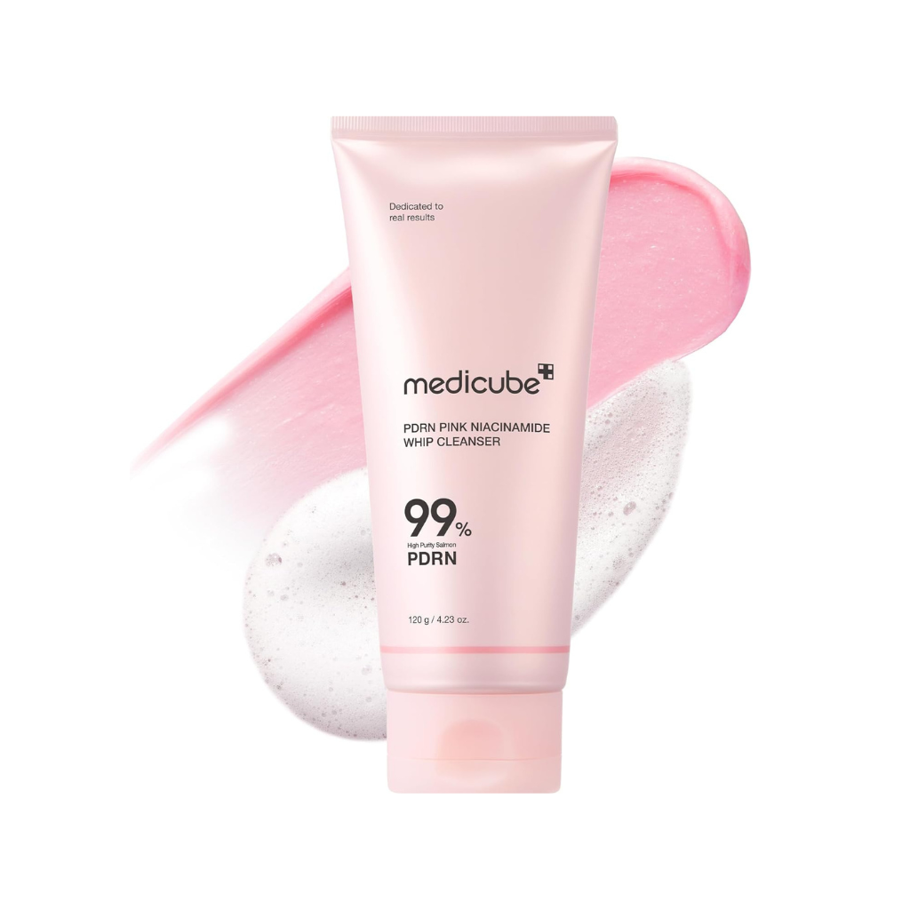 Medicube PDRN Pink Niacinamide Whip Cleanser