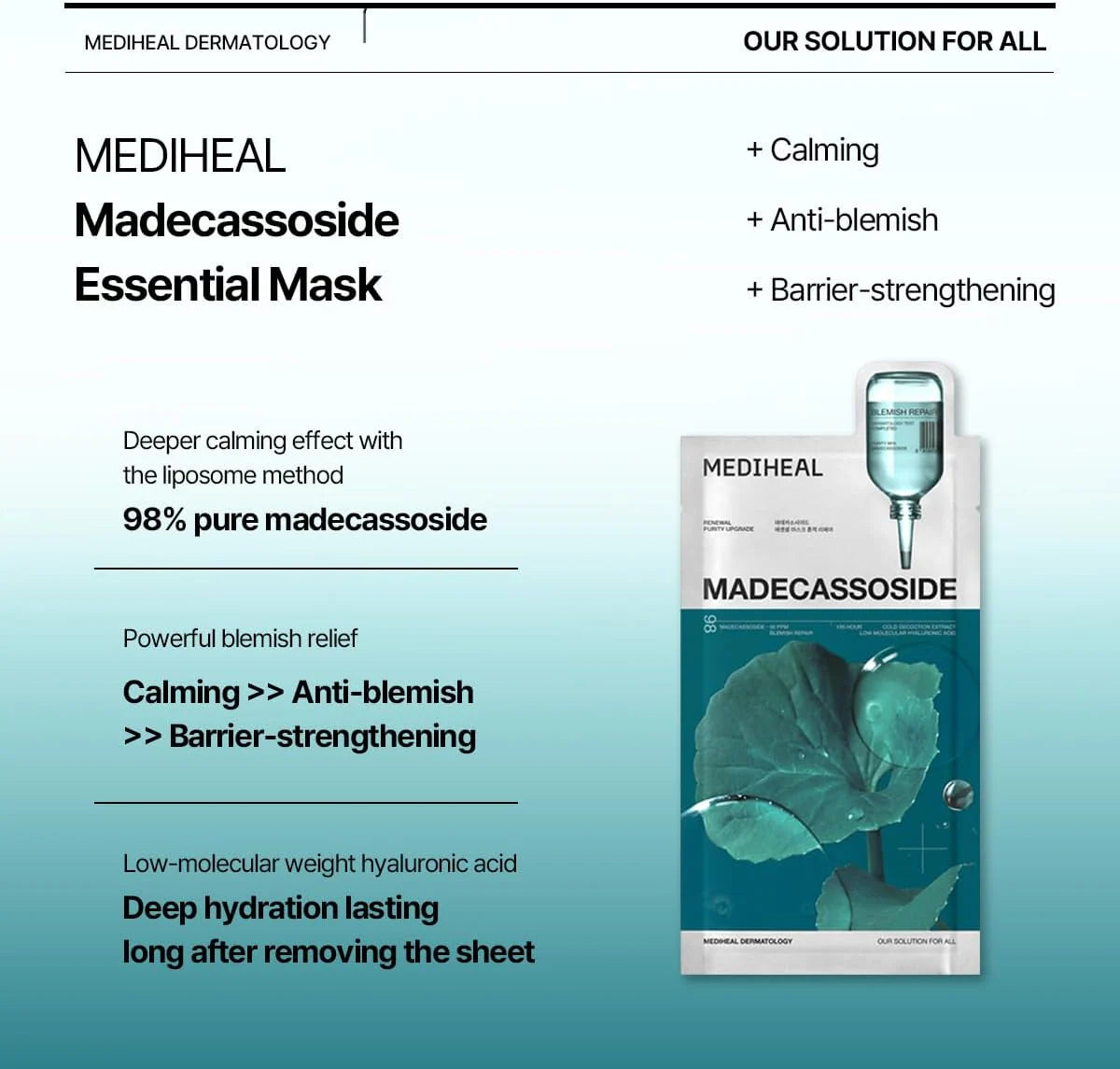 Mediheal Madecassoside Essential Mask Blemish Repair