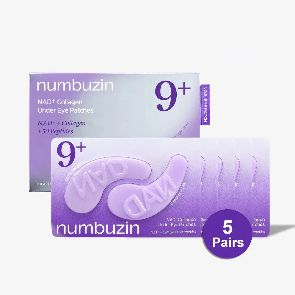 Numbuzin No.9 NAD+ Collagen Under Eye Patches