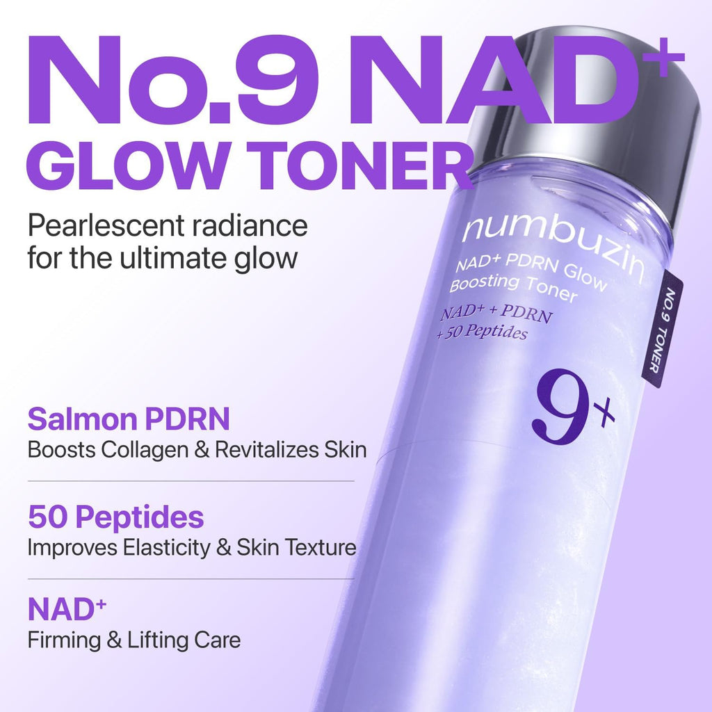Numbuzin No.9 NAD+ PDRN Glow Boosting Toner