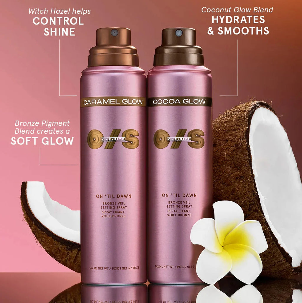 ONE/SIZE On ’Til Dawn Bronze Veil Waterproof Setting Spray (Lançamento)