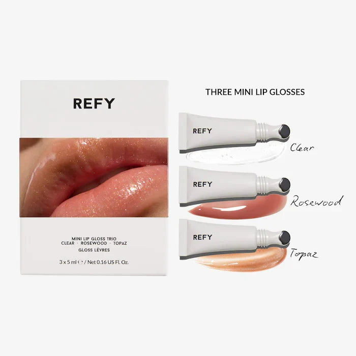 Refy - Mini Lip Gloss Trio Gift Set