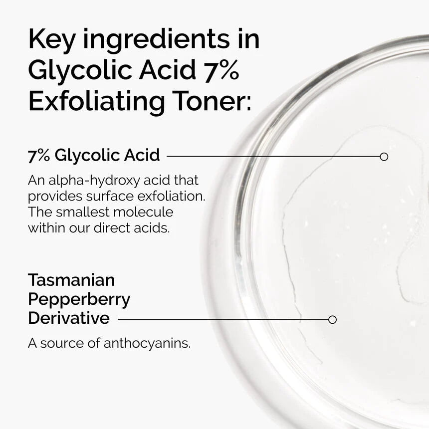 The Ordinary - Glycolic Acid 7% Exfoliating Toner