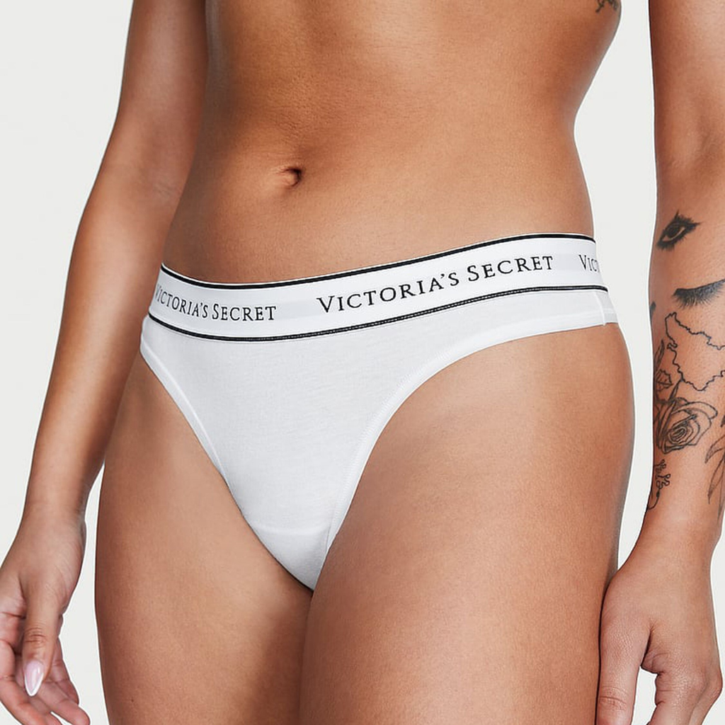 Victoria's Secret - Calcinha Fio Dental de Algodão