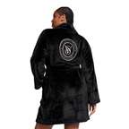 Victoria's Secret - Cozy Plush Robe Black